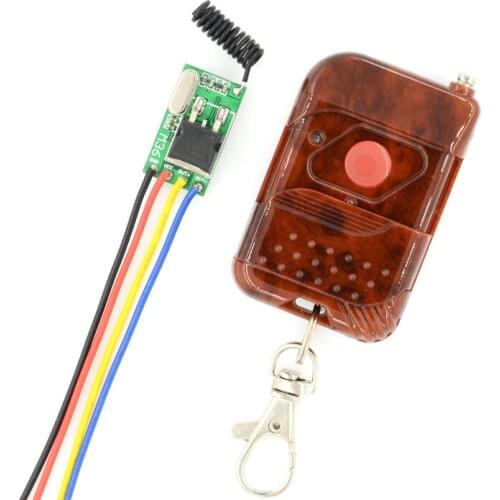 DC6V-36V ultra-thin Mos Receiver Mini RF Receiver Remote Control Switch voiceless Remote Control Switch 3A Input Output Voltage