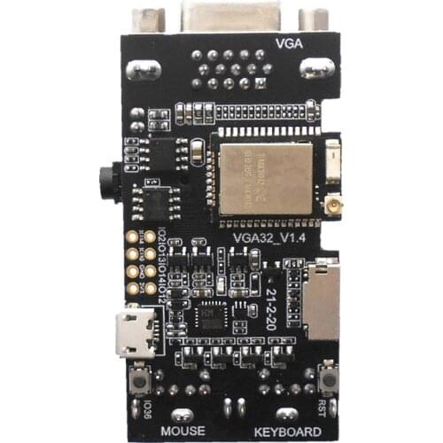 For TTGO VGA V1.4 controller PS/2 mouse keyboard controller graphics library game engine/VT terminal for ESP32