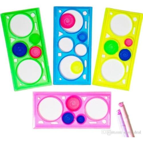 Geometric Ruler Drafting Tools Stationery For Students Drawing Set Learning Art Sets Creative Gift For Children