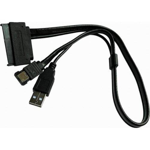 SATA 22 Pin To ESATA 2.5 SATA Hard Drive External Connections Connector Cable