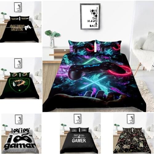 Bedding Set 3D Gamepad Creative Duvet Cover King Queen Twin Full Single Double Unique Design Bed Set