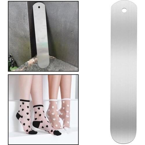 2Pack Metal Straight Sock Jigs - 4.7” x 15.7” Aluminum Socks Board for Heat Press Transfer Dye Sublimation Printing Socks DIY