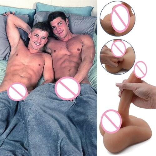 Soft Silicone Realistic 3D Men Penis Dildo For Women Masturbation Love Doll Vagina Anal Massager Sex Toys For Women Gay Product