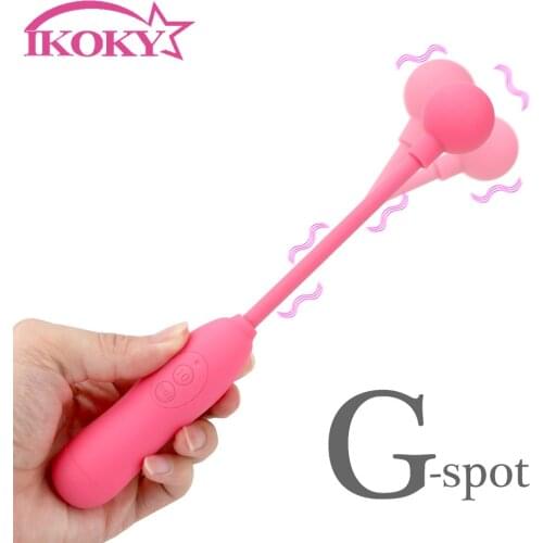Soft Silicone Bullet Egg 10 Frequency Full 360° Flexible Head Vibrator Sex Toys For Women Nipple Anal Vibrator Erotic Flirting