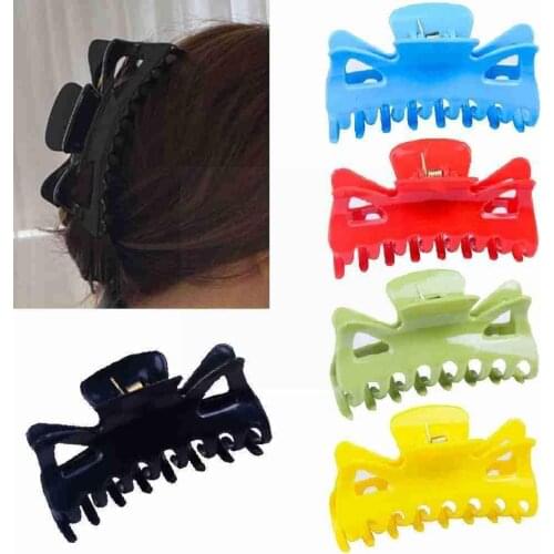 New Korean Large Hair Claws Elegant Hairpins Barrette Clips Accessories Crab Hairgrip For Women Girls Hair Headwear Hairclaw