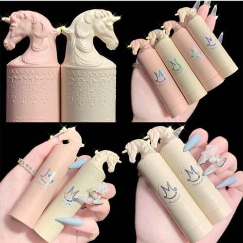 New Style Dreamy Unicorn Lipstick for Schoolgirls Cheap Supple Moisturizing Long-lasting Makeup Matte Silky Light Lip Makeup