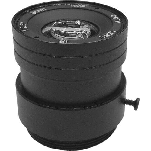 1/2.5" 8.0mm F1.4 3MP CS cctv camera lens for cctv ip wireless surveillance camera system Smart security SL-8014MP