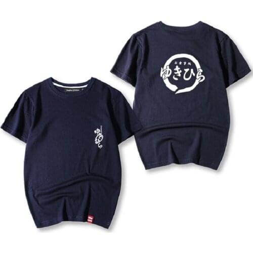 High-Q Unisex Anime Cos Shokugeki no Soma Yukihira souma Cotton Casual T-shirt Tee T Shirt