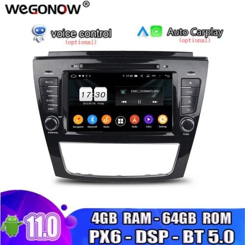 PX6 DSP TDA7851 IPS HD Android 10.0 For JAC S5 4GB RAM 64GB Octa core Car DVD Player GPS navi Map RDS tape Radio wifi 4G BT 5.0
