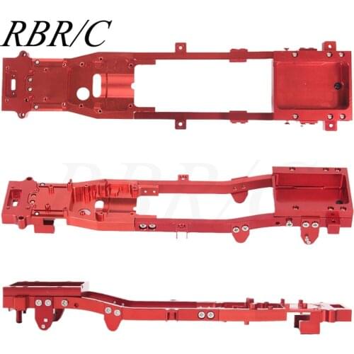 RBR/C WPL D12 Full Metal Car Chassis Frame DIY Upgraded Accessory Part R604 For 1:10 Off-Road Drift Remote Control Car Model Toy