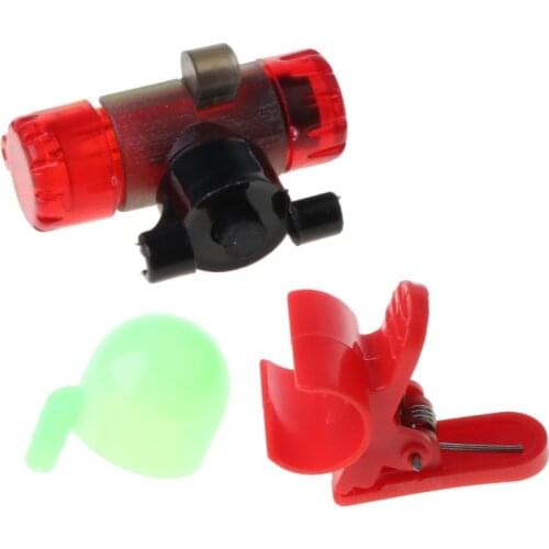 Luminous Alarm Electronic LED Light Rod Tip Fish Bite Gear Alert Indicator Outdoor Night Fishing Accessories