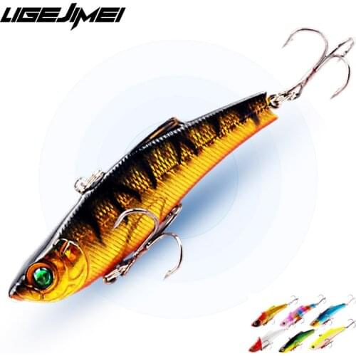 VIB Pencil Lure Wobler Fishing Trout Isca Artificial Sinking Vibrator Swimbait Hard Bait Pike 70mm 18g Jig Peche En Mer Bass