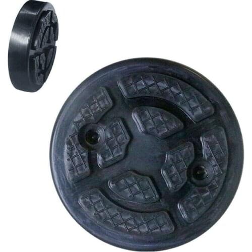 Frame Protector Car Lifting Universal Ramp Round Accessories Tool Rubber Rail Floor Disk Hydraulic Jack Pad Adapter Slotted
