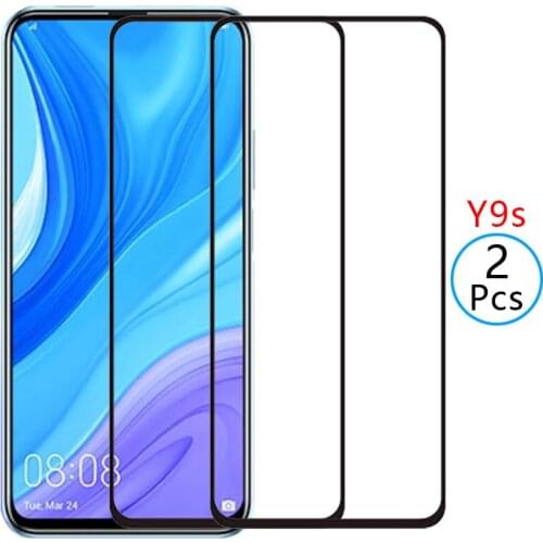 9d protective tempered glass for huawei y9s screen protector on huaweiy9s y 9s y9 s ys9 9ys safety film huawey huwei hawei huawe