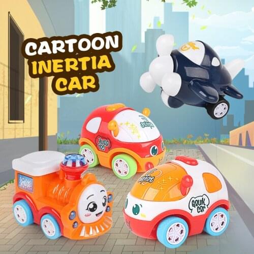 1pc Inertial Car Classic Wind Up Toys Boy Girl Pull Back Toys Inertia Rebound Cars Planes Toy Kindergarten Kids Christmas Gfits