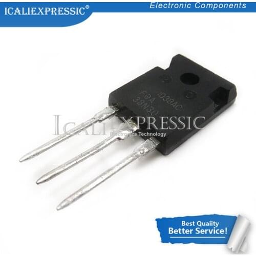 10PCS FQA38N30 38N30 TO-247 In Stock