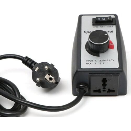 Multi-function socket electronic speed controller Stepless speed controller 230V