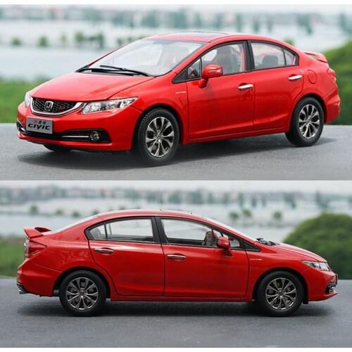 1:18 Scale HONDA CIVIC 9th Simulation Car Model Metal Diecast Toy Alloy Vehicle for Collection Gift Collectible Display Souvenir