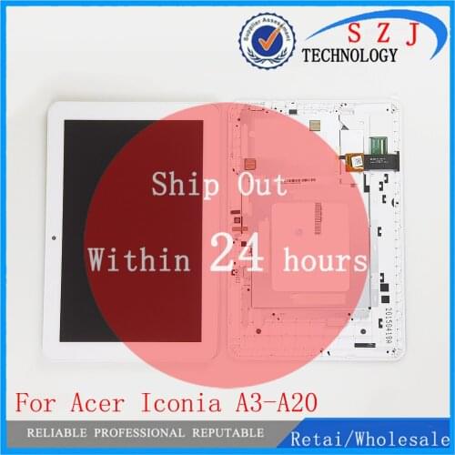 New 10.1 inch For Acer Iconia Tab 10 A3-A20 A20 LCD Display with Touch Screen Panel Digitizer Sensor Assembly Free Shipping