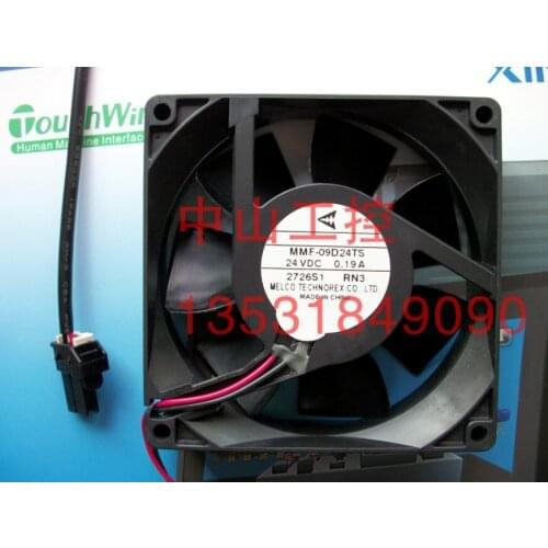 NEW MELCO frequency MMF-09D24TS-RN3 0.19A 2lines cooling fan