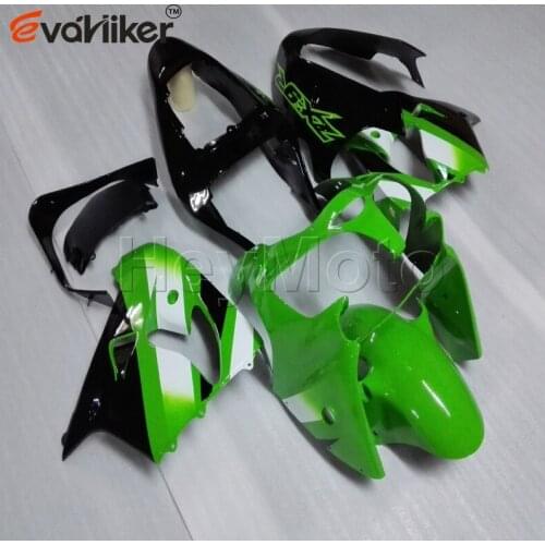 Customised color motorcycle fairing for ZX9R 2002 2003 green ZX 9R 02 03 ABS bodywork H3