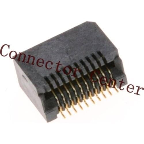 Original SFP+ Connector For TE 0.8mm Pitch 20PIN surface Mount SMD
