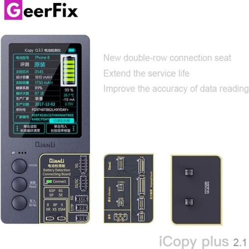 QianLi iCopy Plus 2.1 Screen Original LCD Ture Tone Color Programmer Repair for iPhone 7-11 Pro Max 3 in 1 Touch Repair Tools