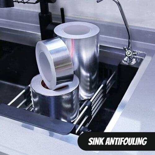 Rubberized Waterproof Repair Tape Aluminum Foil Butyl Tape Self Adhesive High temperature resistance Waterproof for Roof Pipe Re