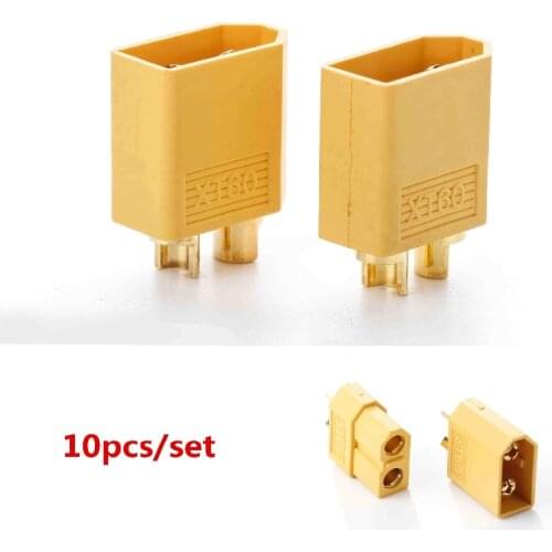 10pcs XT60 XT-60 Male Female Bullet Connectors Plugs For RC Lipo Battery (5 pair) Wholesale