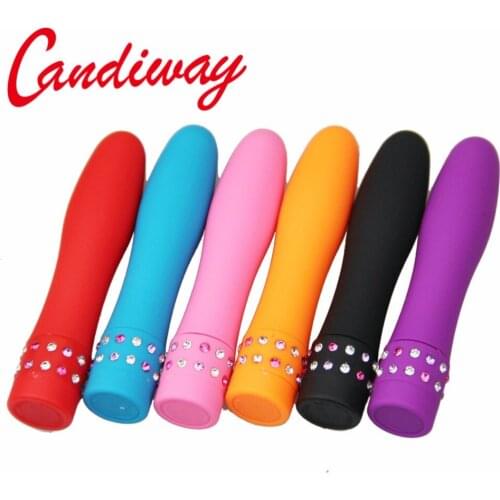 Vibrating Stick Adult Sex Toys gspot Vibrating Masturbation Mini Sex Products Diamond Vibrators Low decibel noise