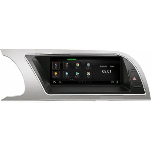 8.8 Inch Car Multimedia Player Android 10.0 For Audi A4 B8 2009-2012 Car Radio DVD WIFI Google SWC BT GPS Navi Head Unit