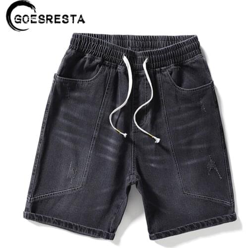 Large Size S-8XL Retro Cotton Denim Shorts Men 2021 Summer Brand Hip Hop Streetwear Pants Men Casual Harajuku Korean Men Pants