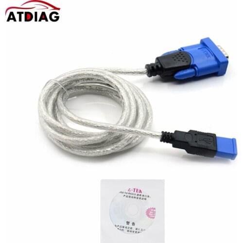 Hot Sale Z-TEK USB1.1 To RS232 Convert Connector Z-TEK USB Z TEK USB1.1 To Rs232 OBD2 Cable and Connector