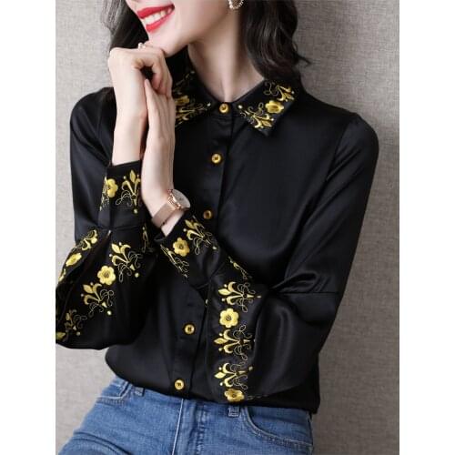 HECAIYUN Yellow Blouses