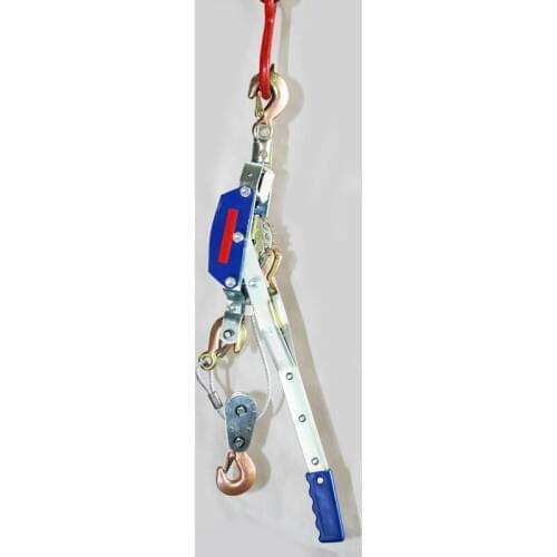 1 pc wire rope tightener tool for Power system towing wires, manual lifting of heavy loads Double hook tensioner 1t-4t