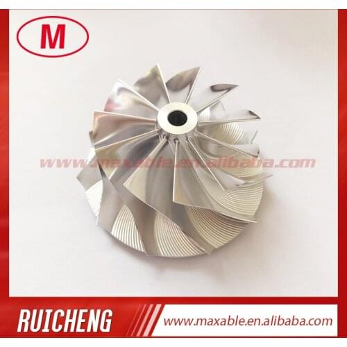 K04 41.00/51.00.mm 11+0 blades high performance Turbocharger milling/aluminum 2618/billet compressor wheel