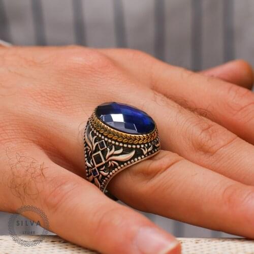 Agate Aqeeq 925 silver mens ring. Mens jewelry stamped with silver stamp 925 All sizes are available