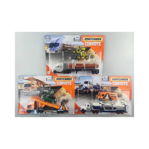 Matchbox Collection Alloy Car Transport Team GKB70 Tesla Ford Tractor Truck Hot Toys Model Car Toys for Boys Toy Car Kids Car