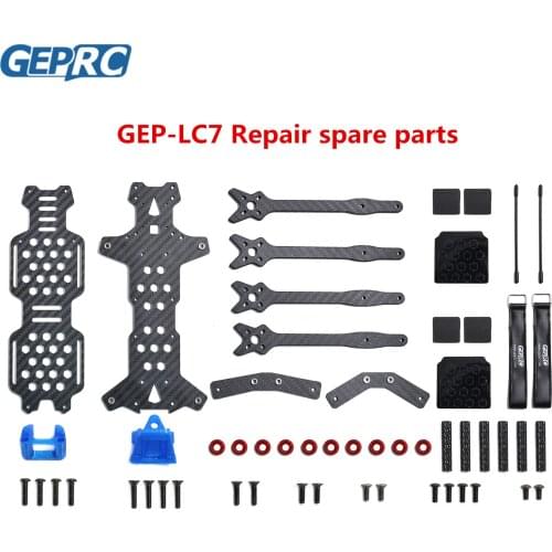GEPRC GEP-LC7 Crocodile Carbon fiber Frame kit Repair spare parts