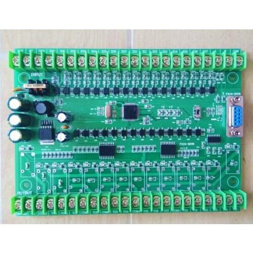 PLC industrial control board programmable controller FX1N30MR 30MT hold during power off text 30MR PLC/30MT PLC
