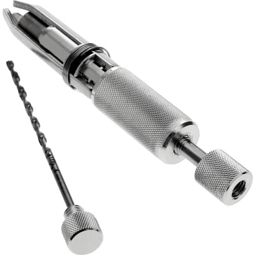 1Pc Stainless Steel Reamer Tool Tobacco Smoking Pipe Adjustable Reamer Cleaning Tool With Shank Bit Smoking Accessories