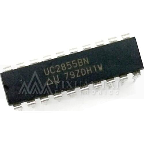 UC2855BN【Power Factor Correction Preregulator 0.15mA 230kHz 20-PDIP】10pcs/Lot New