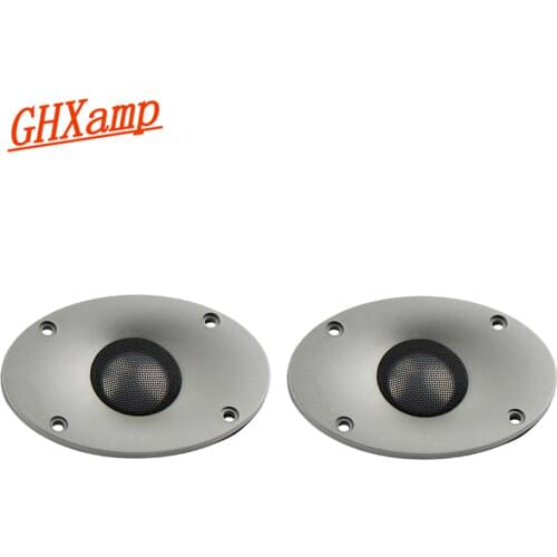 GHXAMP 2pcs 93mm Tweeter Speaker Unit With Mesh Cover 8ohm Titanium Film Oval Treble Loudspeaker For MORDANT-short MS1BT-6R8