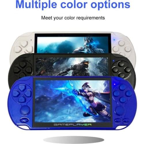 LCD X9 Retro Game Console Video MP5 For NES 1000 Game Player Plus Double Rocker 8G/40G Arcade X9s Handheld Kids LCD Game Player