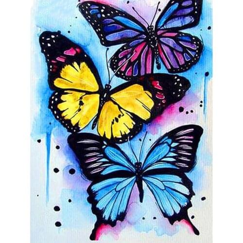 5d Diamond Painting New Arrivals Animal Diamond Embroidery Cross Stitch Butterfly Rhinestones Full Mosaic Home Decor