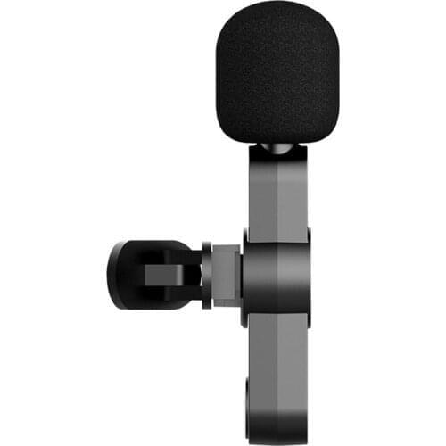Wireless Microphone 2.4GHz Mini Lavalier Mic Noise Reduction Mic For IOS For Type-C Smartphone Recording