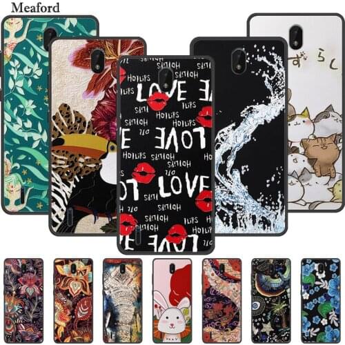For Nokia C01 Plus Case 3D Dragon Emboss Soft TPU Silicone Back Cover Case For Nokia C 01 Plus TA-1383 Coque Shockproof Bumper