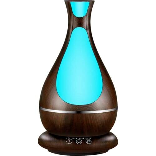 Essential Oil Diffuser 400mL Aromatherapy Diffusers Ultrasonic Aroma Humidifier Air Purifier, Mist Control,3 Timer Settings