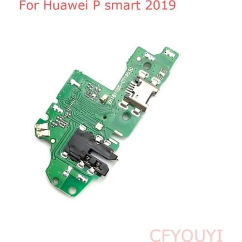 For Huawei P Smart 2019 USB Charger Dock Connector Charging Port Flex Cable Replacement Parts