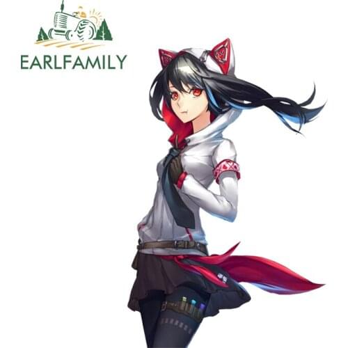 EARLFAMILY 13cm x 9.8cm for Yazawa Nico Waterproof Decal Scratch-proof Snowboard DIY Personality Camper Vehicle Car Stickers